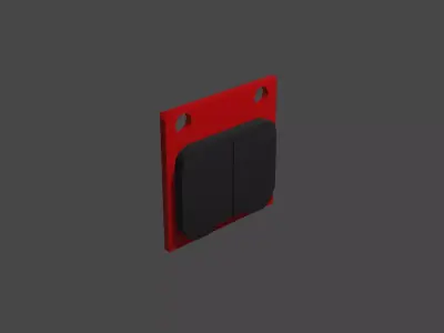 brake pads 3D model