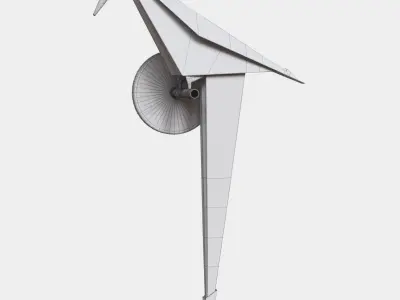Moooi Perch Wall Lamp 3D model
