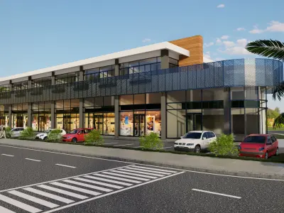 Commercial Office Building V1 3D model