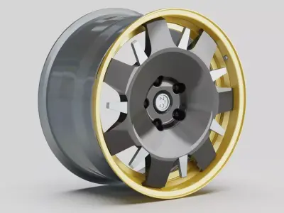 rims bean wheel auto moto garage tuning  3D model