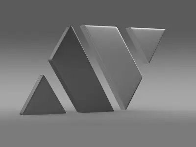 Strosek Logo 3D model
