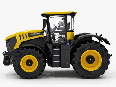 JCB Fastrac 8330 with Joskin Trans-Space 8000 