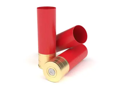 Hunting cartridge 3D model