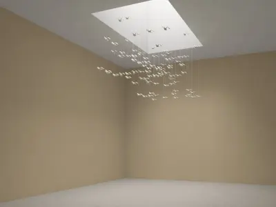 BIRDS ceiling DECORATION 3D model