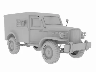  Ambulance   3D model