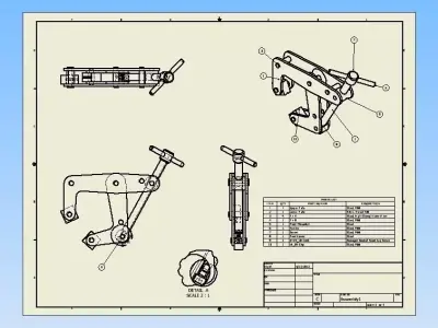 Fancy Clamp Free 3D model