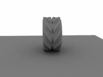 Truck Tyre 3D model from CGTrader
