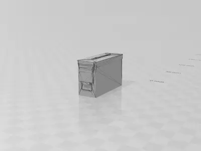 Custom 112 Military Ammo Cans Diorama Props for GI JOE 3D print model purchase