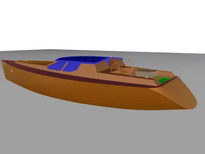 Sailing Yacht  3D model