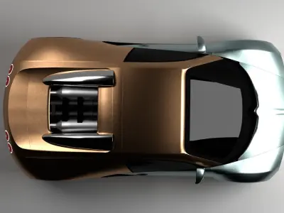 Bugatti Veyron Free 3D model from CGTrader