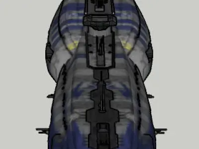 Star Wars Provedenie Low-poly 3D model