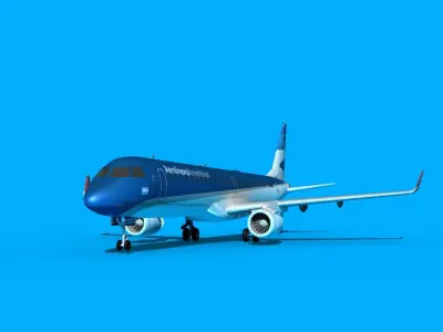 Embraer Emb-190 Aerolineas Argentinas 3D model