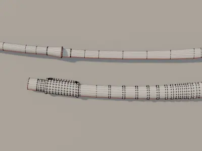 Thai Ancient Sword 3D model