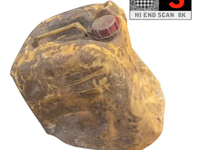 Canister Garbage Pack 21 3D model