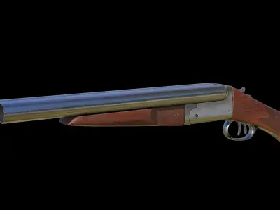 Shotgun 3D model order