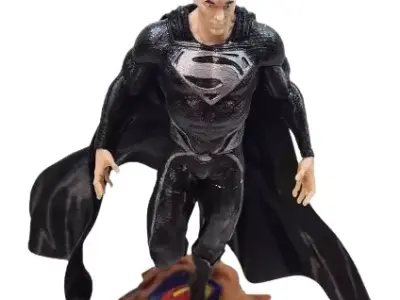 Superman Black 3D model