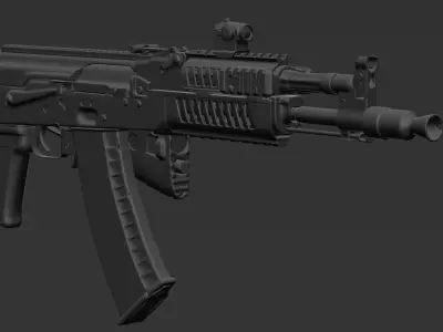 AK-105 ak - rifle 3D model