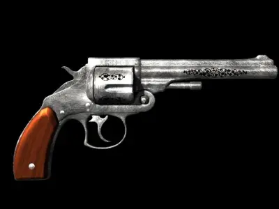 mexican gun 3D model