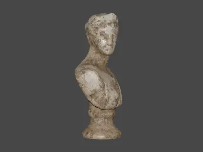 Bust Statuette 3D model 3D model purchase