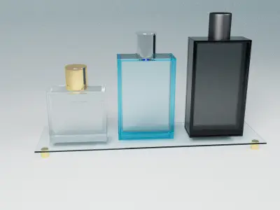 jars bottles2 3D model