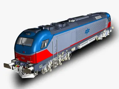 Vossloh Euro 4000 Locomotive 3D model
