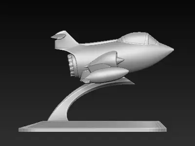 Airplane Toy 2 3D Model 3D model