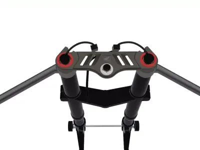 FORK FRONT SUSPENSION ELECTRONIC 3D model