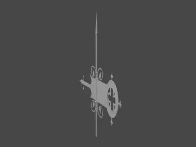 Church Windvain  Free 3D model