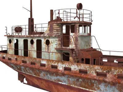 Old Ship Collection  3D Model Pack