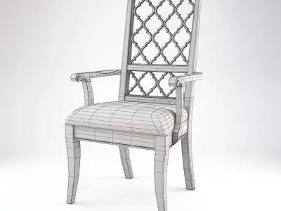 Bassett Emporium Arm Chair 3D model