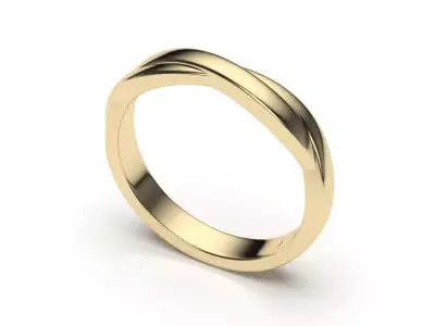 solitaire with ring sizes  8 part S124 3D print model