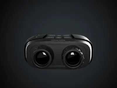 Night vision device Low-poly 3D model