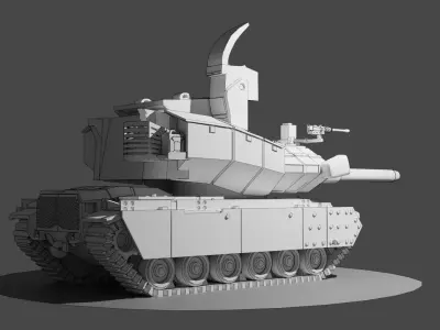 PEREH IDF Tank Hunter 3D print model