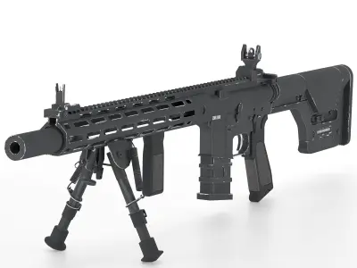 A and K Specialized DMR4 Low-poly 3D model