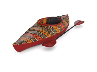 Kayak 3D model