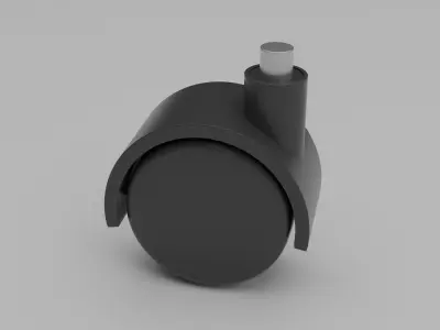 Caster Wheel Free 3D model purchase