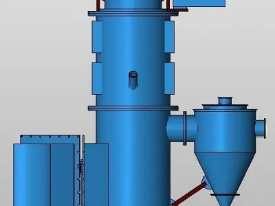 VertiMill grinding machine 3D model