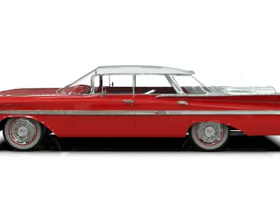 1959 Chevrolet Impala Sport Sedan HARDTOP 3D model