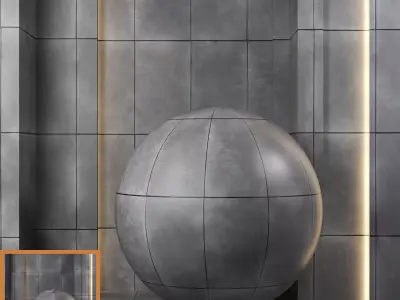 4K Concrete Panel Textures - 2 - Modern Industrial Walls Texture