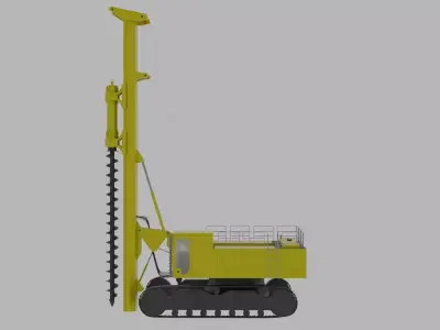 Drilling machine 3D model purchase