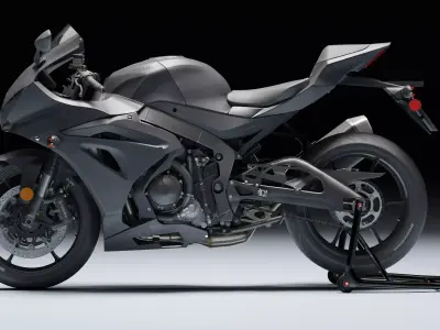 Suzuki GSX R 1000 2020 Low-poly 3D model