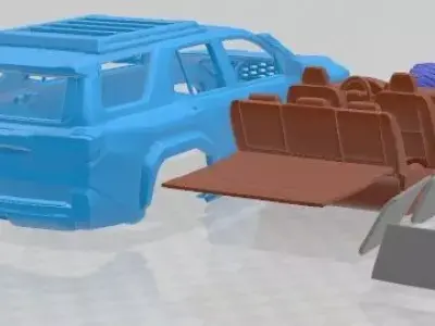 Toyota 4Runner Trailhunter 2025 Printable Car  3D print model