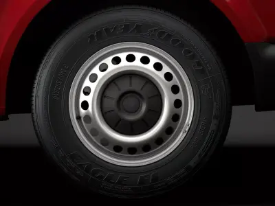 Volkswagen Transporter Van T6 2020 wheel 3D model