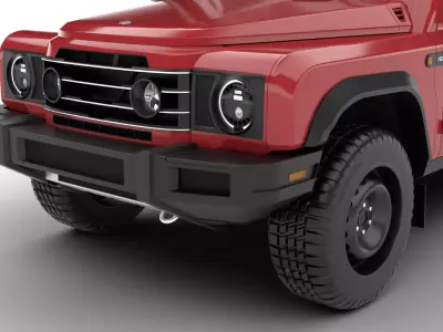 Ineos Grenadier Trialmaster 2024 3d model 3D model