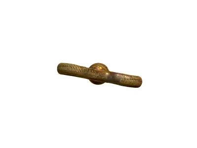 Antique Ornate Skeleton Key Low-poly 3D model