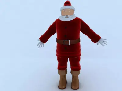 Santa Claus 3D model purchase