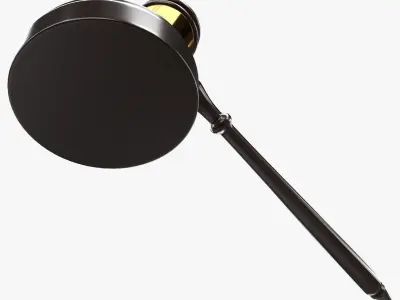 Gavel judge 3D model