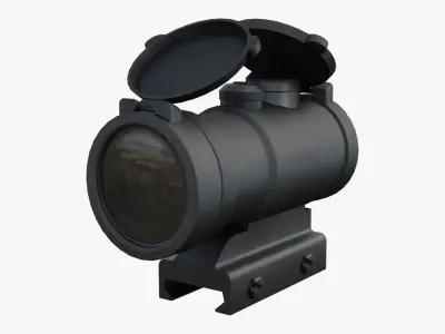 3X Scope  Free low-poly 3D model