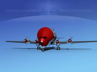 Aero Spacelines Super Guppy V03 3D model