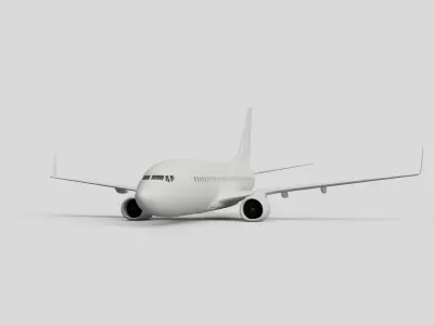 3D printable Boeing 737-700 3D print model